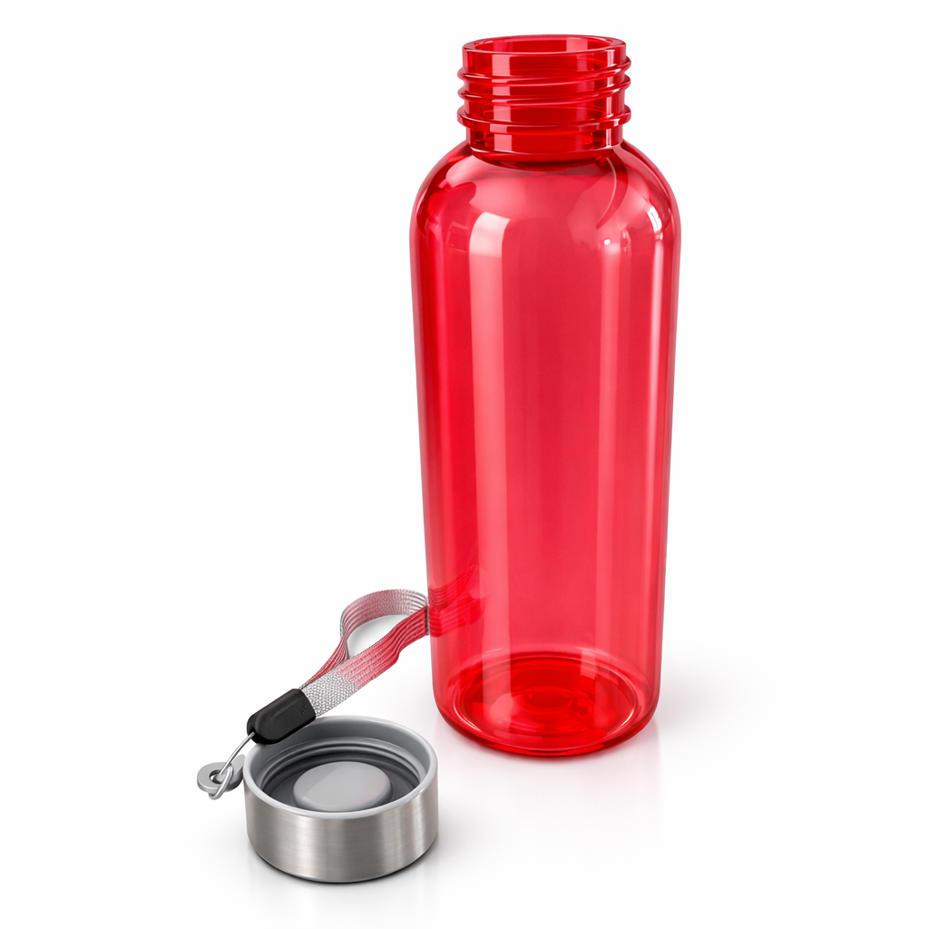 Umweltfreundliche 500-ml-Wasserflasche – Recyceltes RPET, BPA-frei – Für Sport und den täglichen Gebrauch