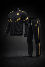 Survêtement Adulte Noir & Or | TIBON Sport