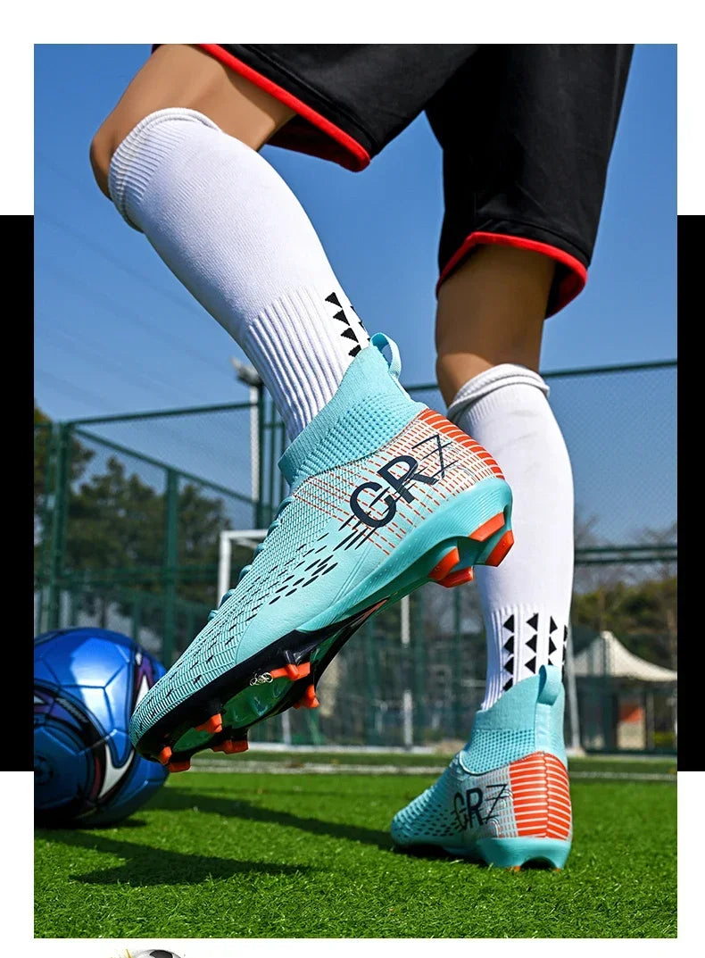 Chaussures de Football FG/TF - Crampons Futsal Haute Performance