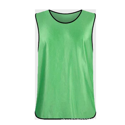 Gilets d’entraînement de football respirants – Lot de 6 ou 12 (Enfants & Adultes)