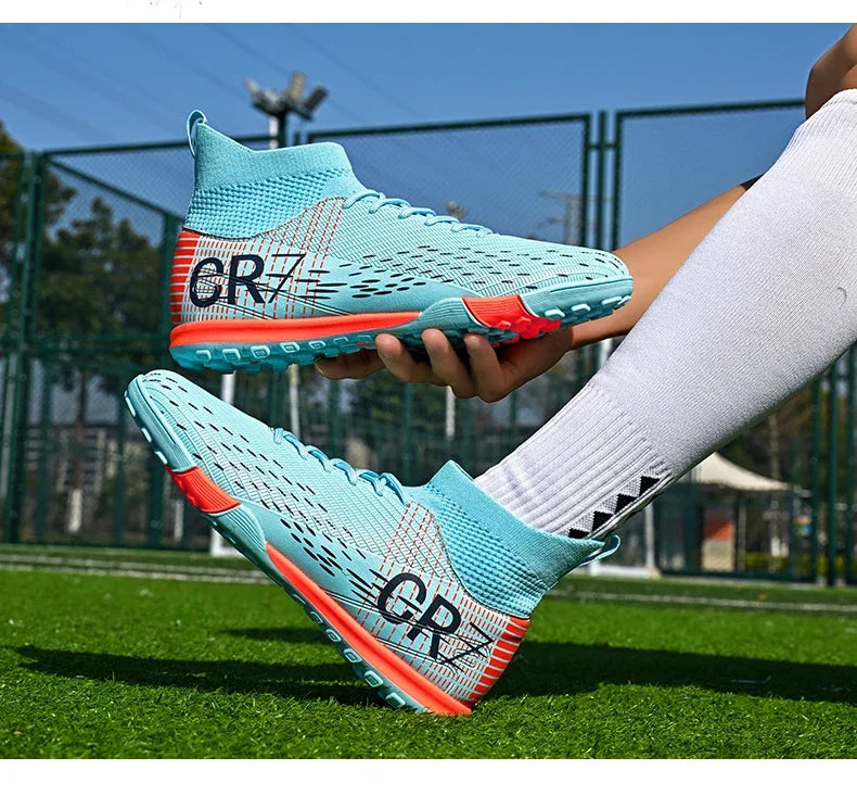 Chaussures de Football FG/TF - Crampons Futsal Haute Performance