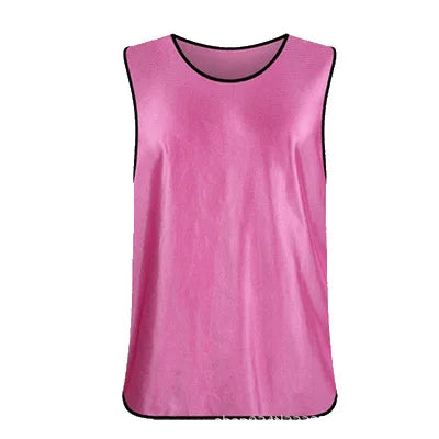 Gilets d’entraînement de football respirants – Lot de 6 ou 12 (Enfants & Adultes)