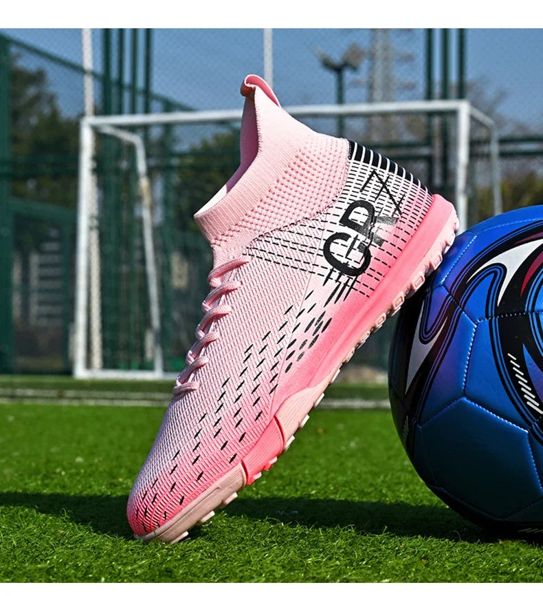 Chaussures de Football FG/TF - Crampons Futsal Haute Performance