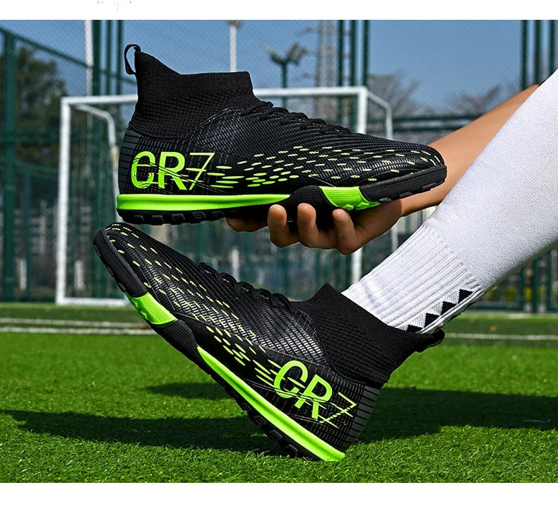 Chaussures de Football FG/TF - Crampons Futsal Haute Performance