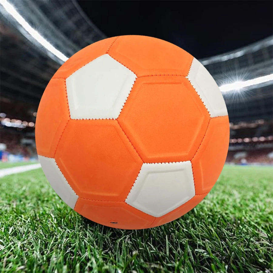 Ballon de football taille 5 en EVA, cousu à la machine, résistant à l’usure