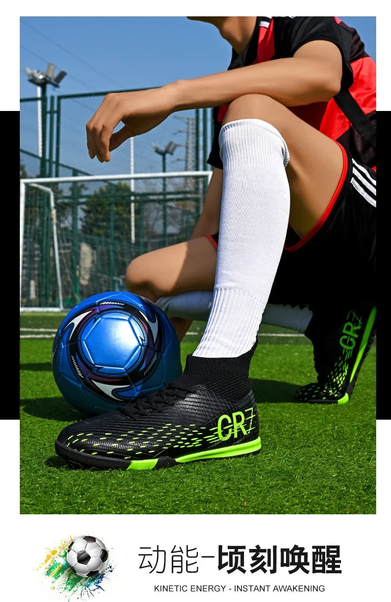 Chaussures de Football FG/TF - Crampons Futsal Haute Performance