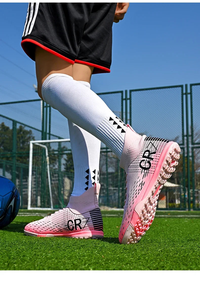 Chaussures de Football FG/TF - Crampons Futsal Haute Performance